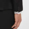 Extra-slim-fit suit jacket in virgin-wool serge Extra-slim-fit suit jacket in virgin-wool serge