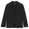 Extra-slim-fit suit jacket in virgin-wool serge Extra-slim-fit suit jacket in virgin-wool serge
