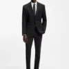 Extra-slim-fit trousers in a wool blend