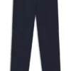 Extra-slim-fit trousers in twill-print jersey