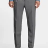 Extra-slim-fit trousers in virgin-wool dobby