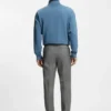 Extra-slim-fit trousers in virgin-wool dobby
