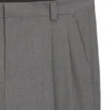 Extra-slim-fit trousers in virgin-wool dobby