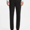 Extra-slim-fit trousers in wool-blend twill