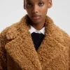 Faux-fur coat in an oversized fit