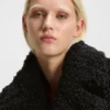 Faux-fur coat in an oversized fit