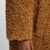 Faux-fur coat in an oversized fit