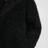 Faux-fur coat in an oversized fit