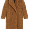 Faux-fur coat in an oversized fit