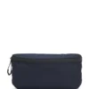 Faux-leather belt bag with reflective zips Faux-leather belt bag with reflective zips