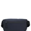 Faux-leather belt bag with reflective zips Faux-leather belt bag with reflective zips