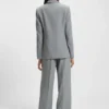 Fitted blazer in stretch fabric