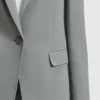 Fitted blazer in stretch fabric