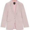 Fitted blazer in stretch fabric