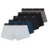 Five-pack of stretch-cotton trunks with logo waistbands