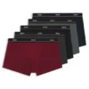 Five-pack of stretch-cotton trunks with logo waistbands