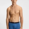Five-pack of stretch-cotton trunks with logo waistbands