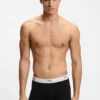 Five-pack of stretch-cotton trunks with logo waistbands