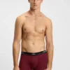 Five-pack of stretch-cotton trunks with logo waistbands