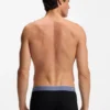 Five-pack of stretch-cotton trunks with logo waistbands