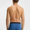 Five-pack of stretch-cotton trunks with logo waistbands