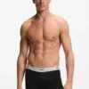Five-pack of stretch-cotton trunks with logo waistbands