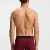 Five-pack of stretch-cotton trunks with logo waistbands
