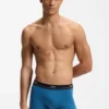 Five-pack of stretch-cotton trunks with logo waistbands