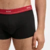 Five-pack of stretch-cotton trunks with logo waistbands