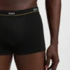 Five-pack of stretch-cotton trunks with logo waistbands