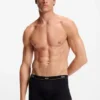 Five-pack of stretch-cotton trunks with logo waistbands