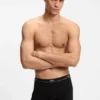 Five-pack of stretch-cotton trunks with logo waistbands