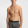 Five-pack of stretch-cotton trunks with logo waistbands