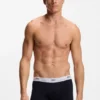 Five-pack of stretch-cotton trunks with logo waistbands