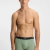 Five-pack of stretch-cotton trunks with logo waistbands