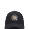 Five-panel cap with tennis artwork and logo
