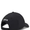 Five-panel cap with tennis artwork and logo