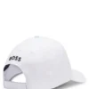 Five-panel cap with tennis artwork and logo
