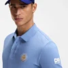 Five-panel cap with tennis artwork and logo