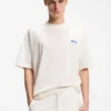 Flag-logo T-shirt in cotton jersey