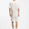 Flag-logo T-shirt in cotton jersey