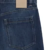 Flared-fit jeans in blue denim
