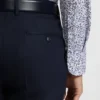Floral-print slim-fit shirt in stretch-cotton poplin