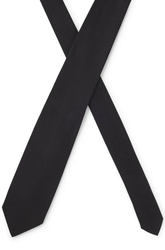 Formal tie in silk jacquard Formal tie in silk jacquard