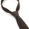 Formal tie with herringbone weave