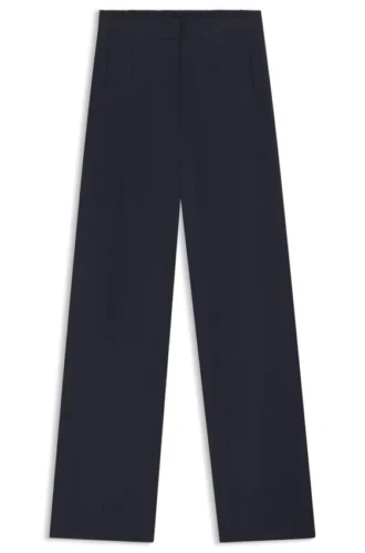 Formal trousers with pleat details