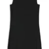 Front-pleat dress with balloon skirt Front-pleat dress with balloon skirt