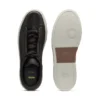Gary leather trainers with hidden laces