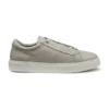 Gary leather trainers with hidden laces