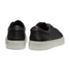 Gary leather trainers with hidden laces